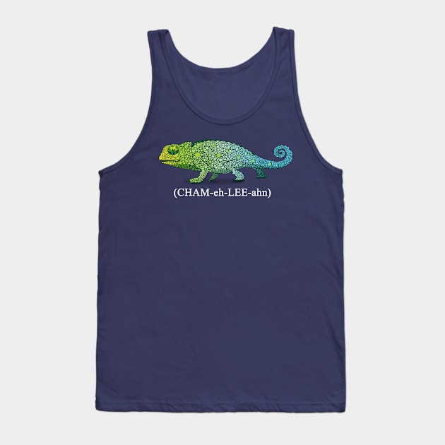 Ted Mosby's Chameleon Tank Top by BradyRain